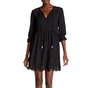 French Connection Laser Cut Tunic Dress Size 12